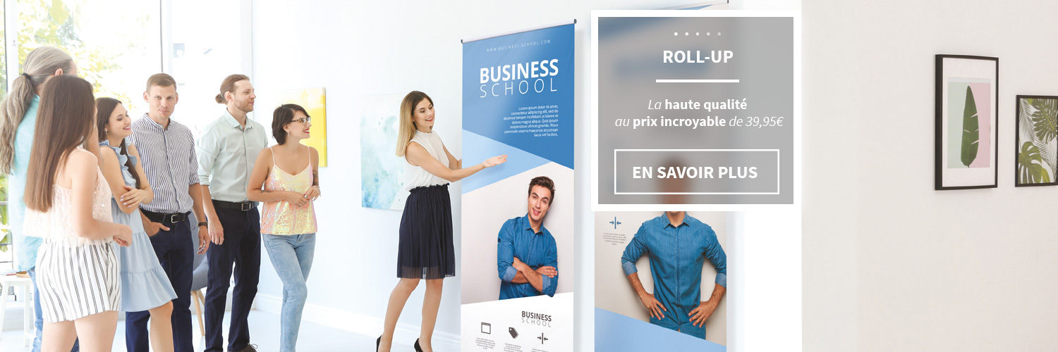 Rollup & Stand modulaire par Newdisplay